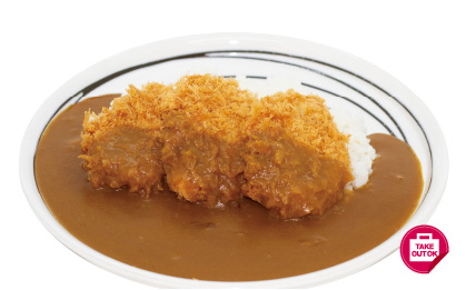 ひれカツカレー
